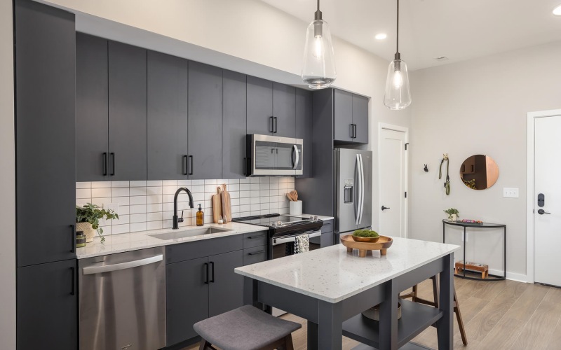 bright and open kitchen